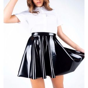 Black milk limited edition SOLD OUT PVC skirt